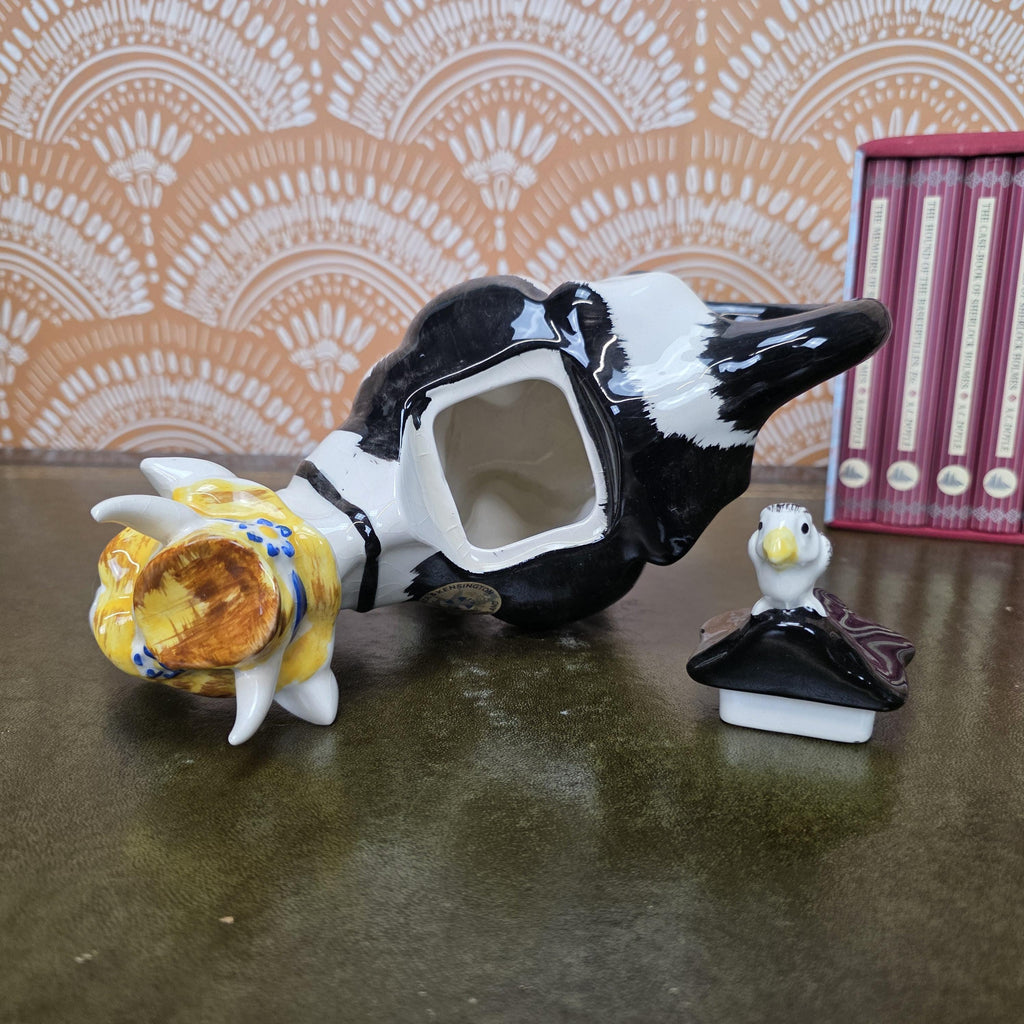 Price Kensington Cow Teapot Vintage English Ceramic Novelty Farmhouse Teapot Collectors Kitchen Decor