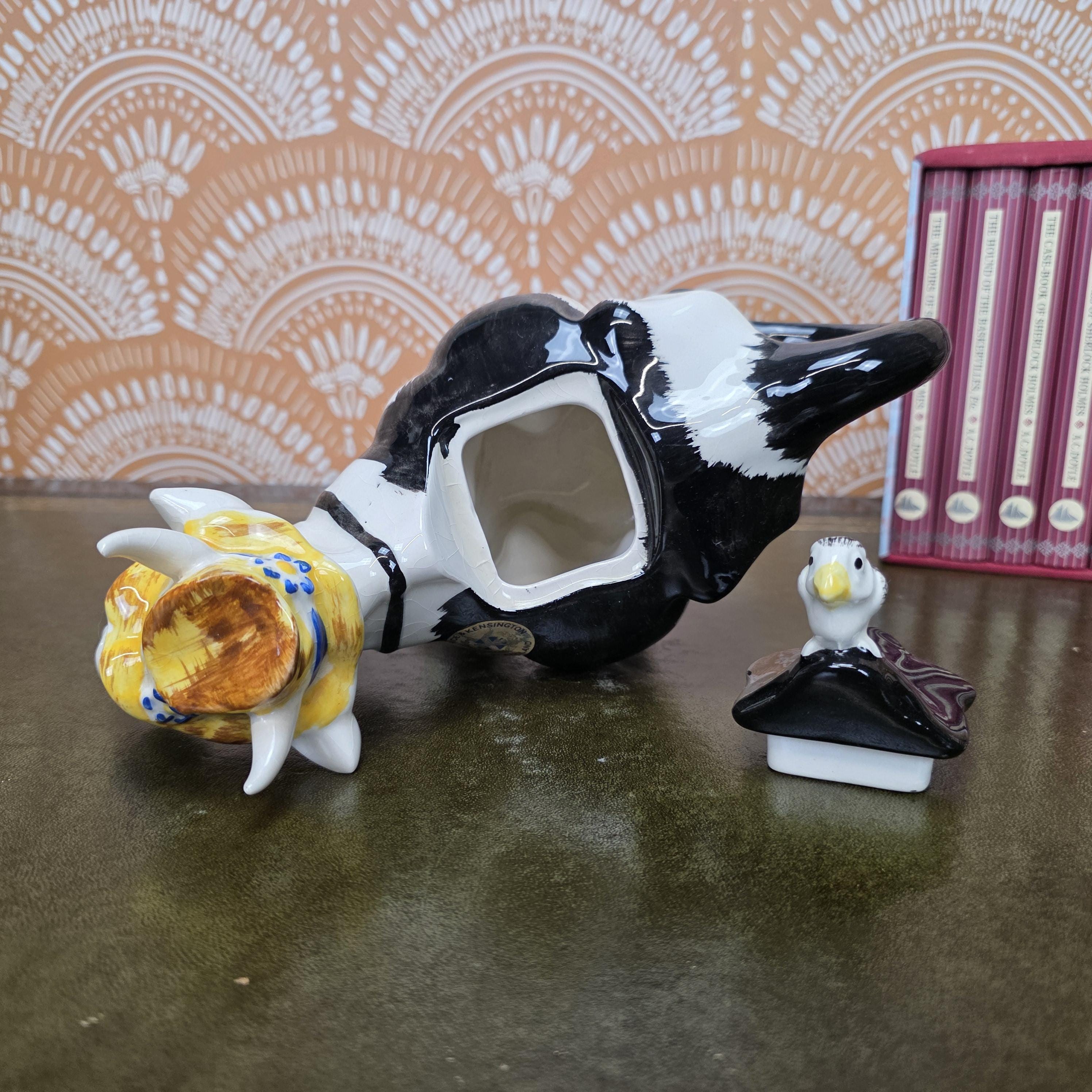 Price Kensington Cow Teapot Vintage English Ceramic Novelty Farmhouse Teapot Collectors Kitchen Decor