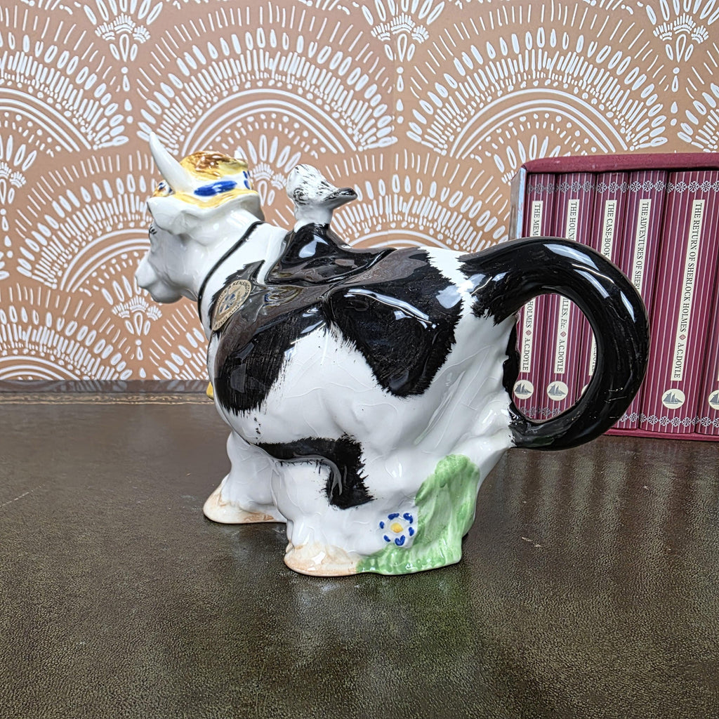 Price Kensington Cow Teapot Vintage English Ceramic Novelty Farmhouse Teapot Collectors Kitchen Decor