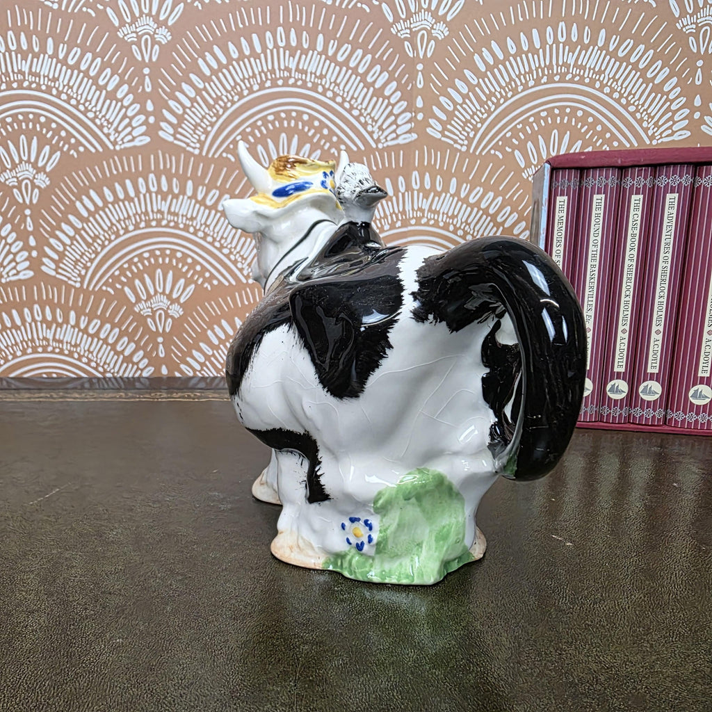 Price Kensington Cow Teapot Vintage English Ceramic Novelty Farmhouse Teapot Collectors Kitchen Decor