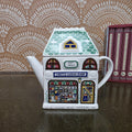 Wade England China Shop Cottage Teapot English Life Series Hand Painted Ceramic Collectors Piece