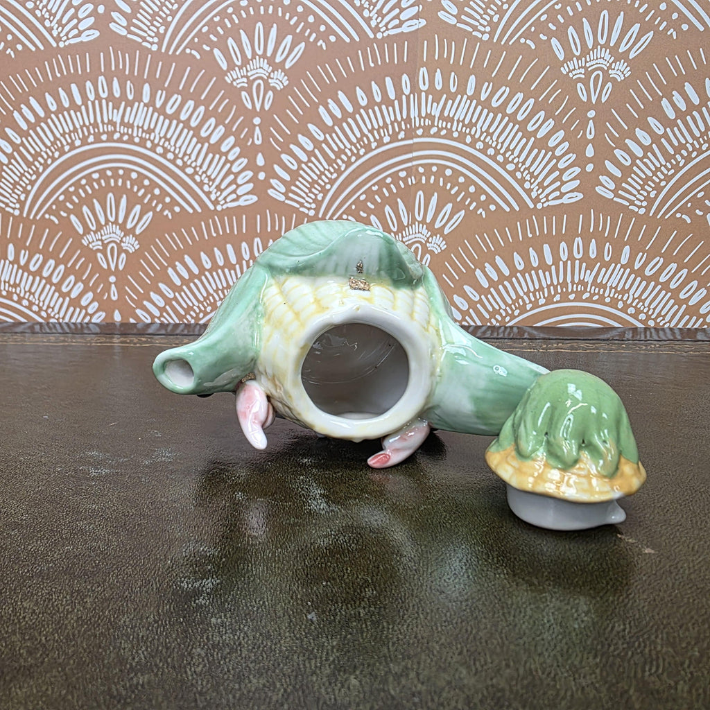 Ceramic Teapot Miniature Kitchen Design Collectors Piece Novelty Pottery Sewing Machine Cottage Corn Variants