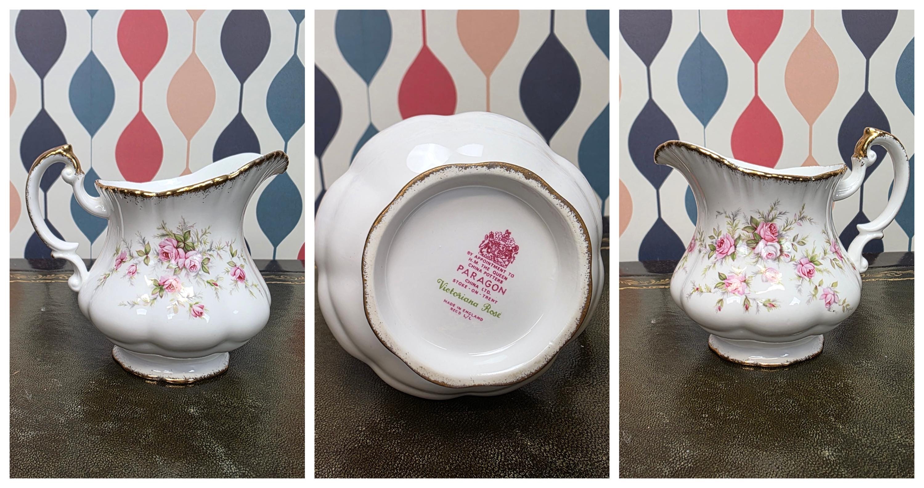 Paragon Victoriana Rose Tea Service Bone China England Replacement Ware Select Individual Item