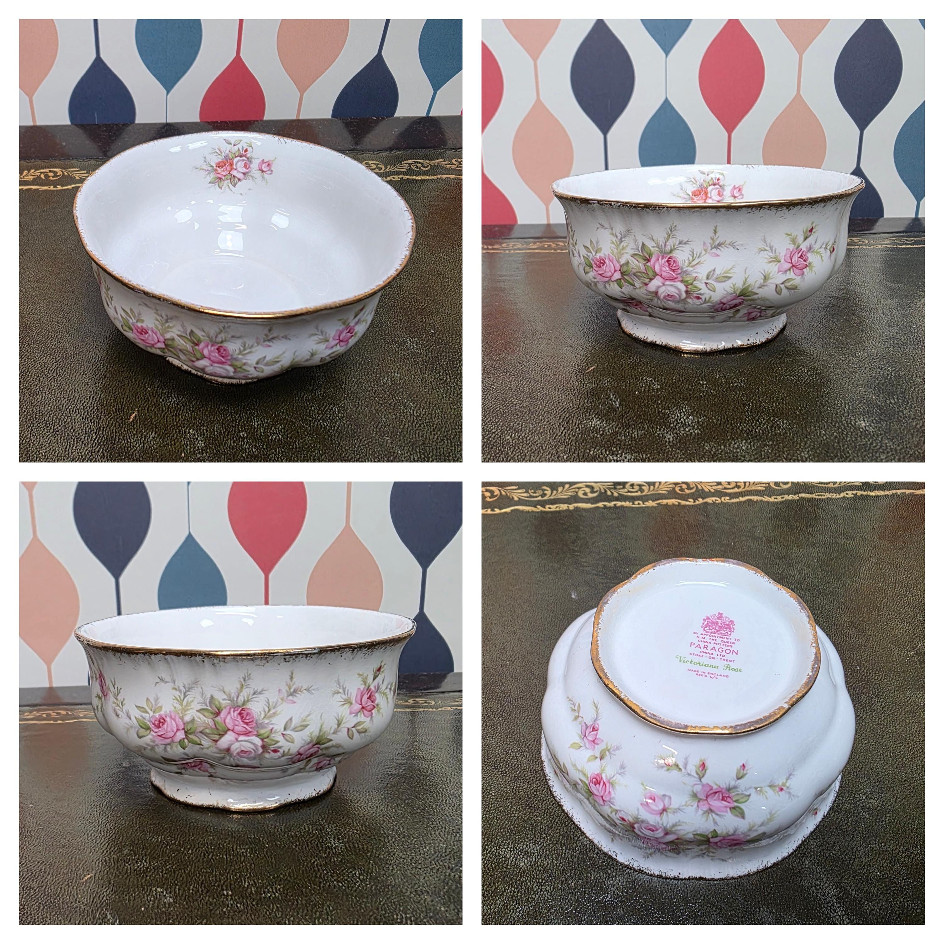 Paragon Victoriana Rose Tea Service Bone China England Replacement Ware Select Individual Item