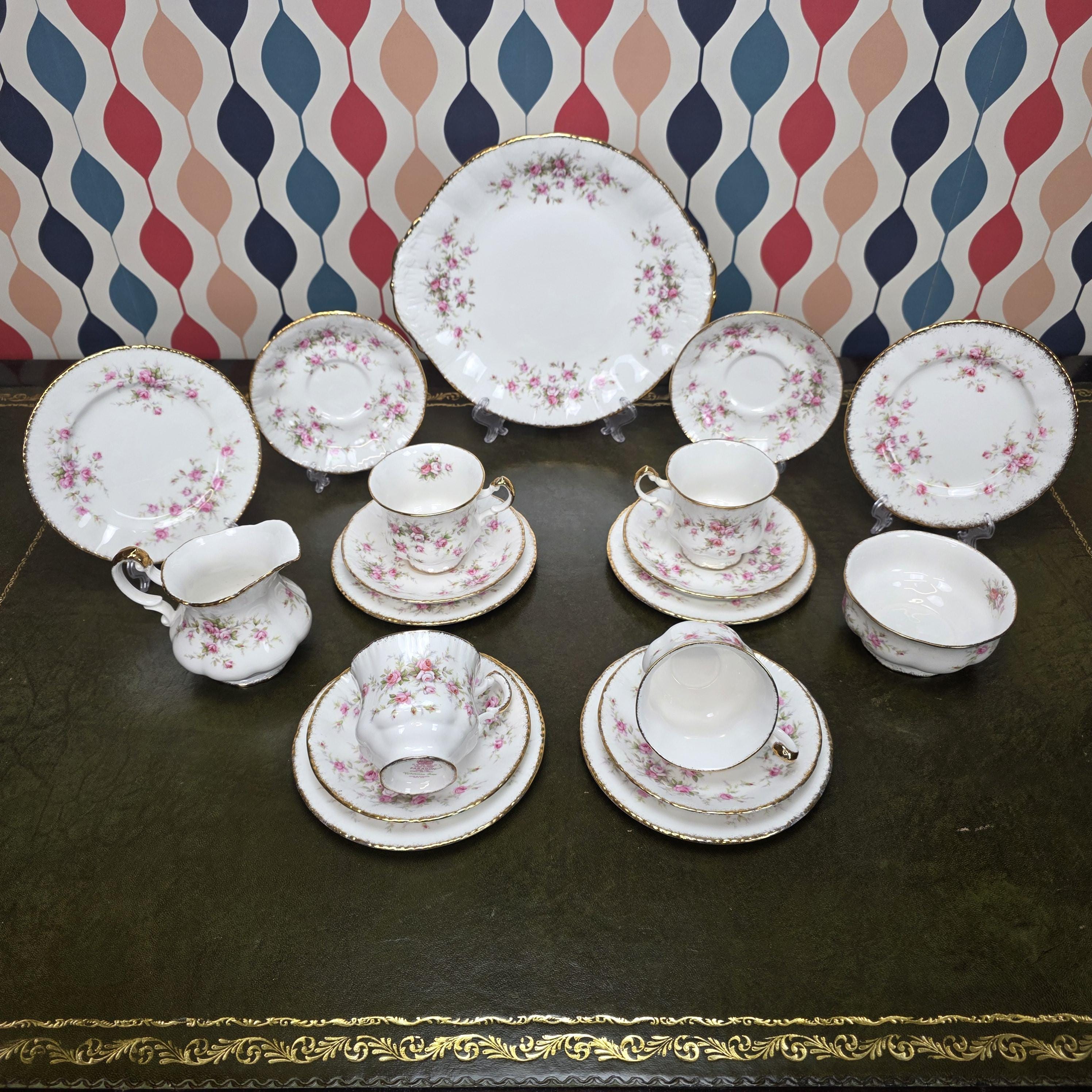 Paragon Victoriana Rose Tea Service Bone China England Replacement Ware Select Individual Item
