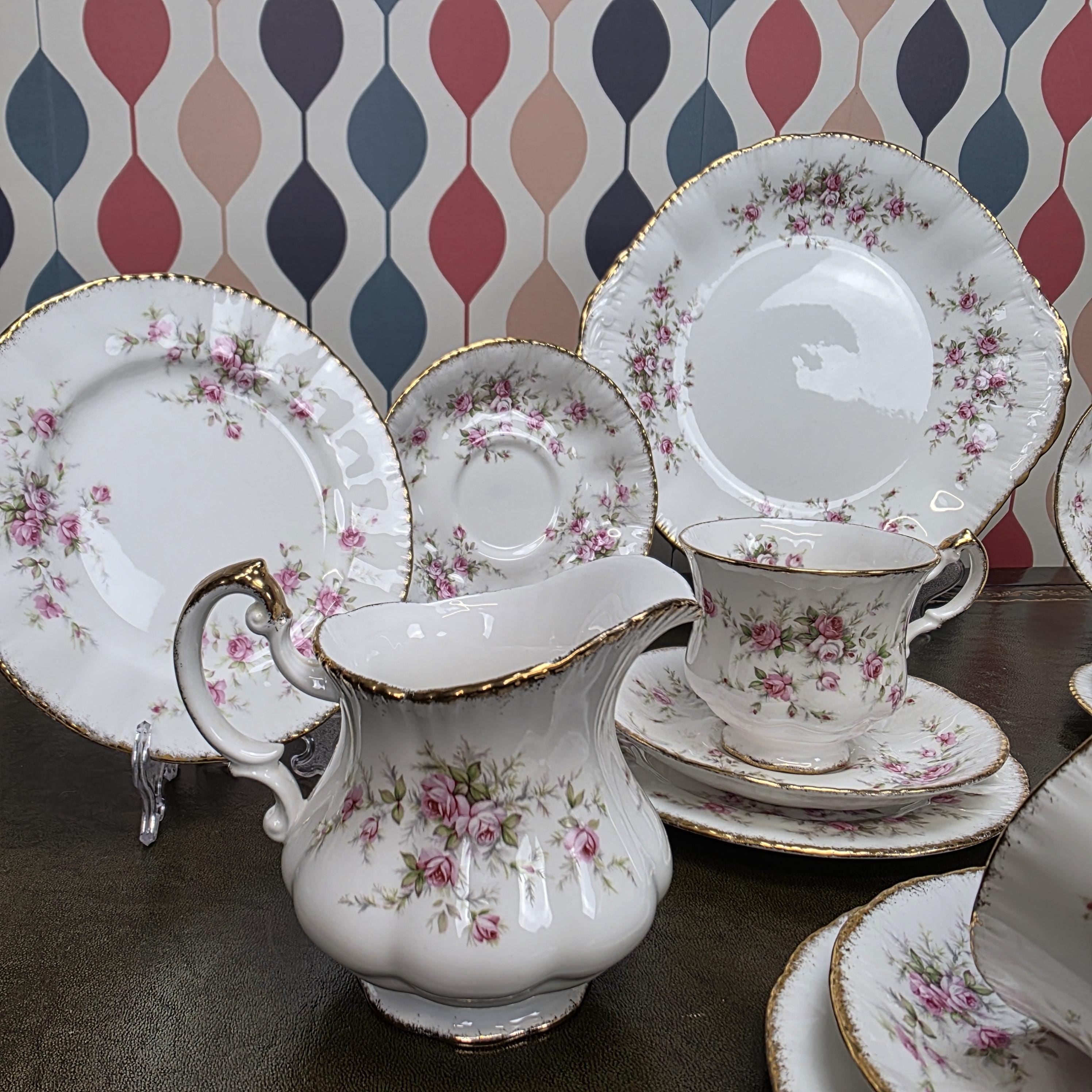 Paragon Victoriana Rose Tea Service Bone China England Replacement Ware Select Individual Item