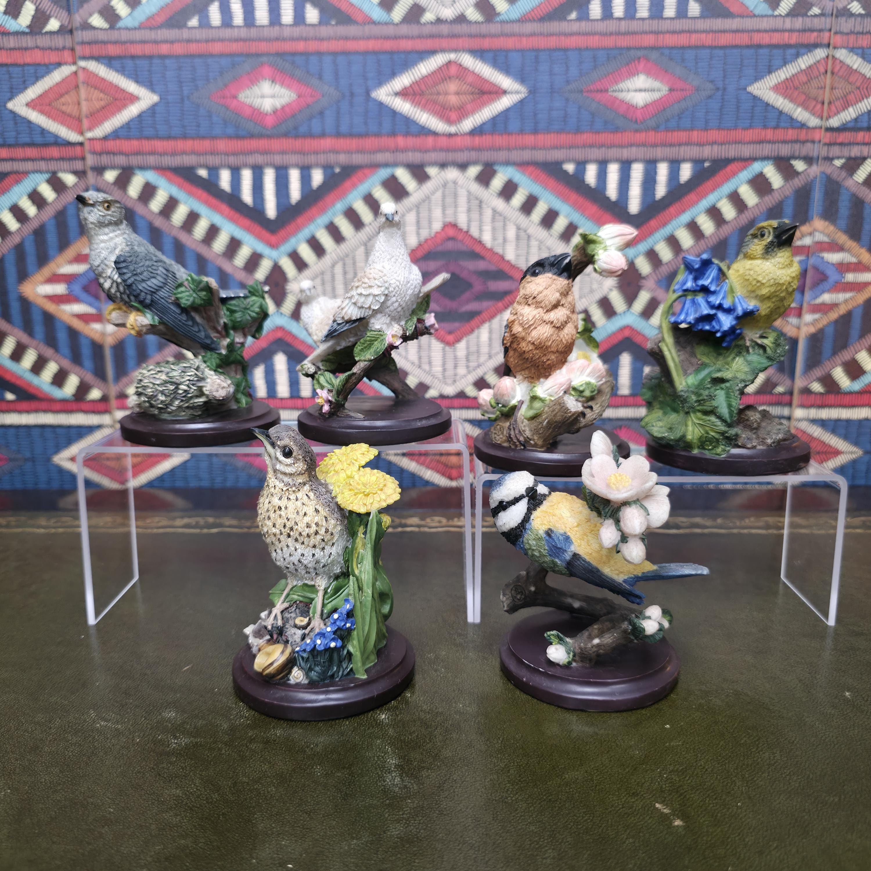 Country Bird Collection Figurines Hand Painted Wildlife Sculptures by Andy Pearce Eaglemoss Bird Species