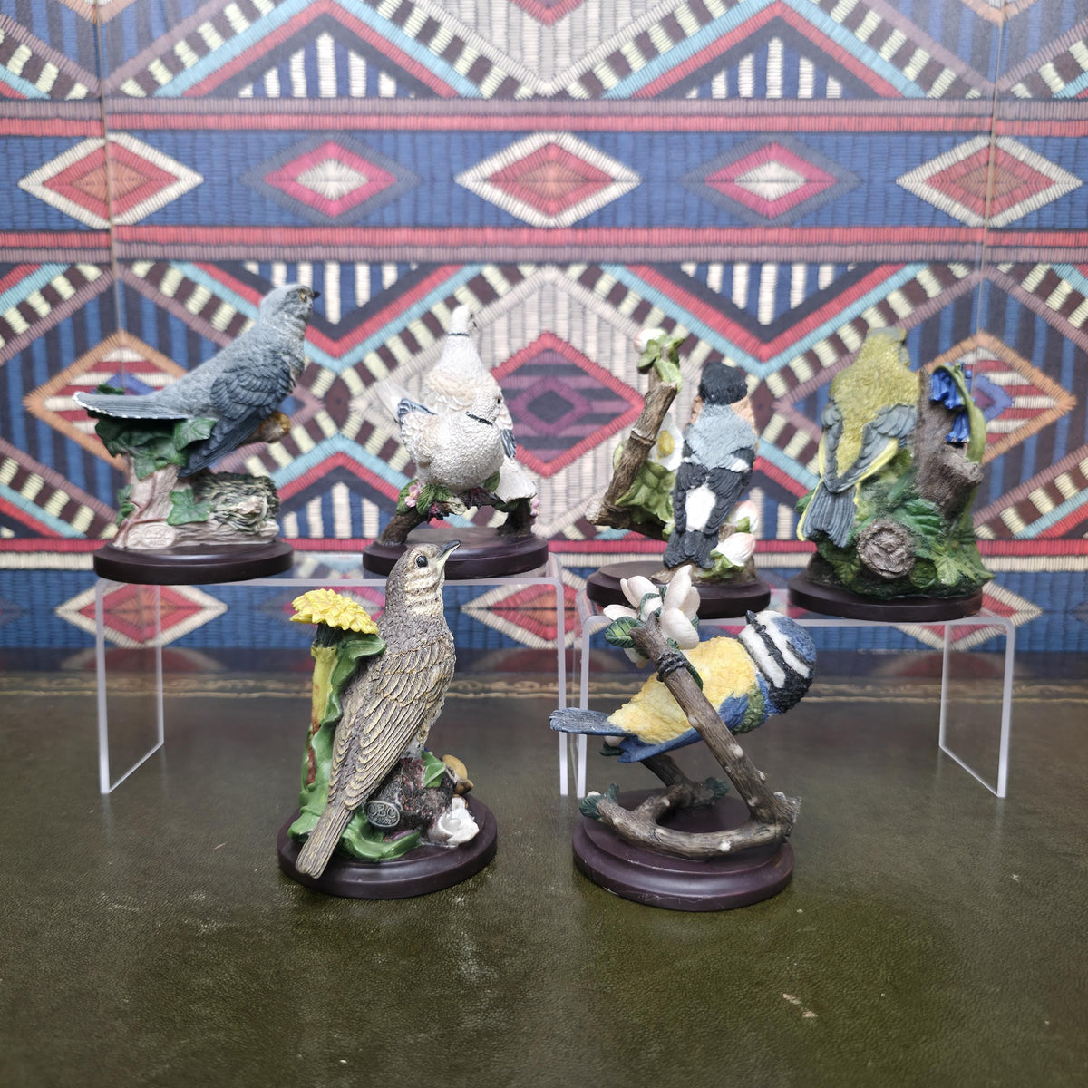 Country Bird Collection Figurines Hand Painted Wildlife Sculptures by Andy Pearce Eaglemoss Bird Species