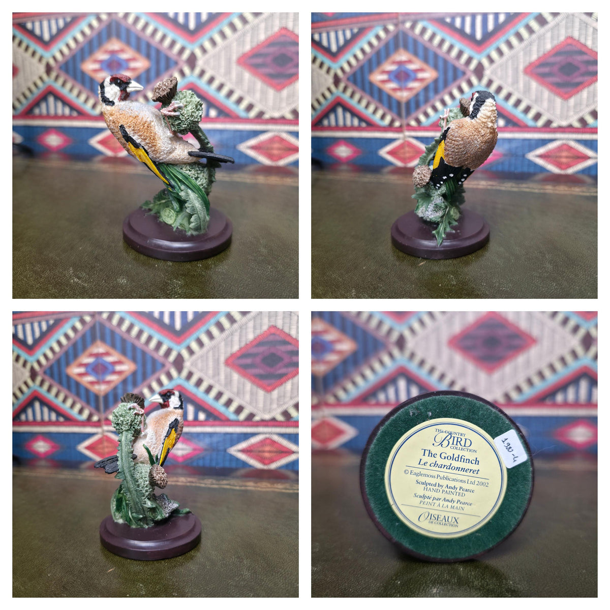 Country Bird Collection Figurine Hand Painted Wildlife Sculpture Andy Pearce Eaglemoss Bird Species Choice