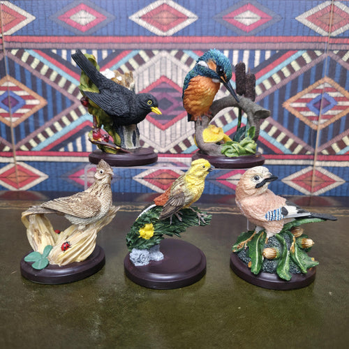 Country Bird Collection Figurines Andy Pearce Eaglemoss 2002 2003 Hand Painted Bird Sculptures Choose