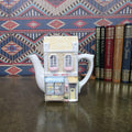 Leonardo Collection Post Office Teapot Ceramic Village House Novelty Tea Pot British Cottage Decor