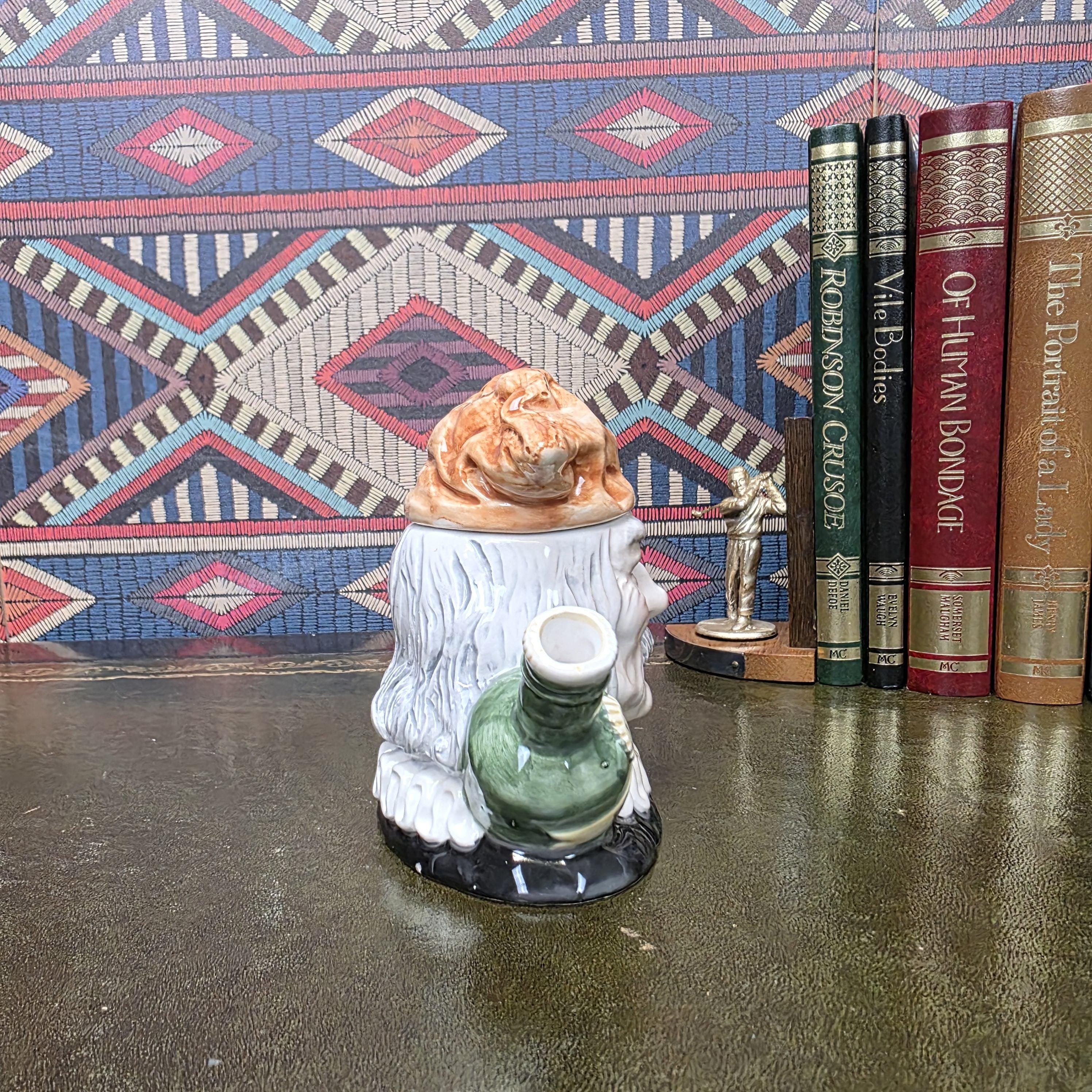 Leonardo Collection Rum Bottle King Teapot Character Ceramic Novelty Tea Pot Tavern Decor