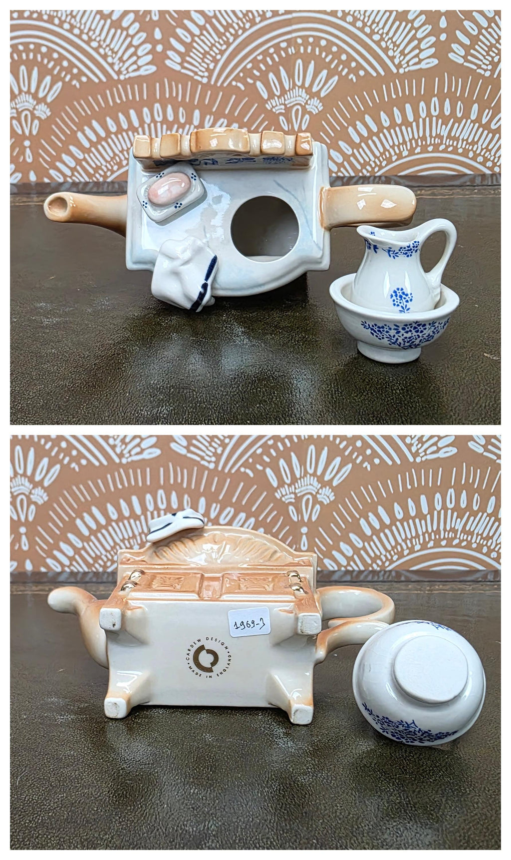Cardew Design Novelty Teapot Choice Kitchen Cupboard Wash Stand Range Cooker Made in England