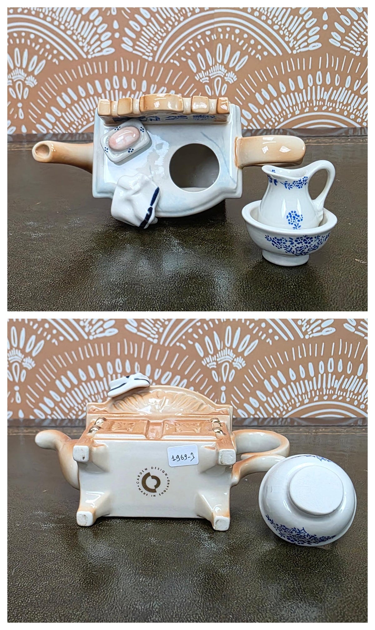 Cardew Design Novelty Teapot Choice Kitchen Cupboard Wash Stand Range Cooker Made in England