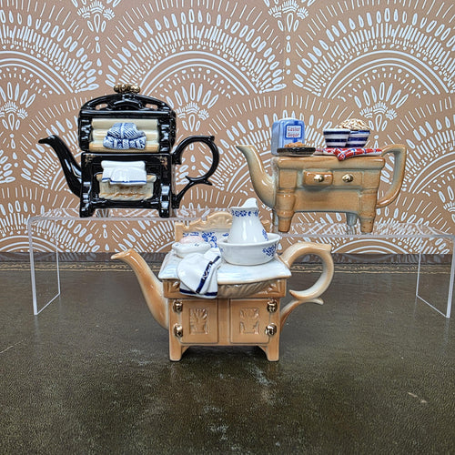 Cardew Design Novelty Teapot Choice Kitchen Cupboard Wash Stand Range Cooker Made in England
