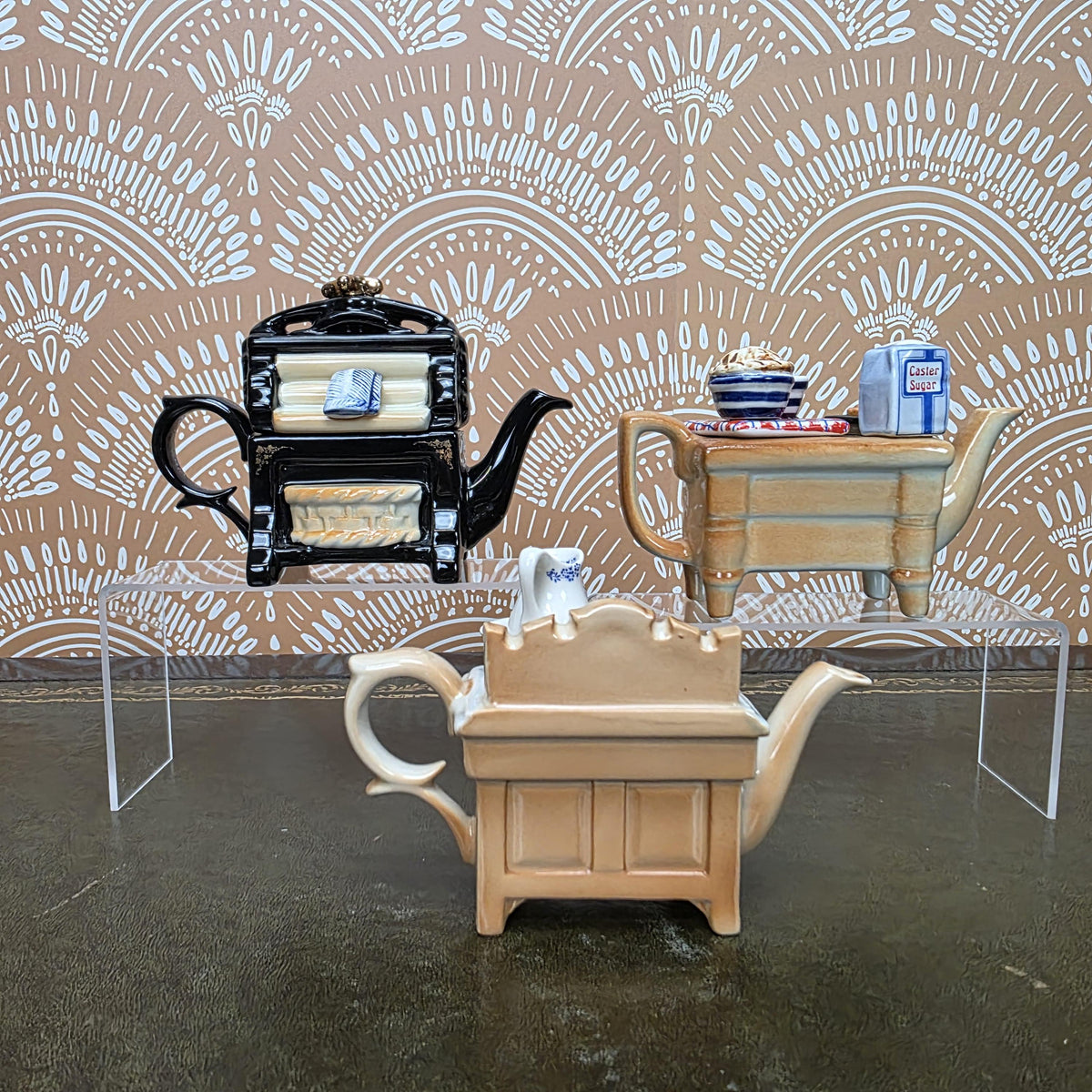 Cardew Design Novelty Teapot Choice Kitchen Cupboard Wash Stand Range Cooker Made in England