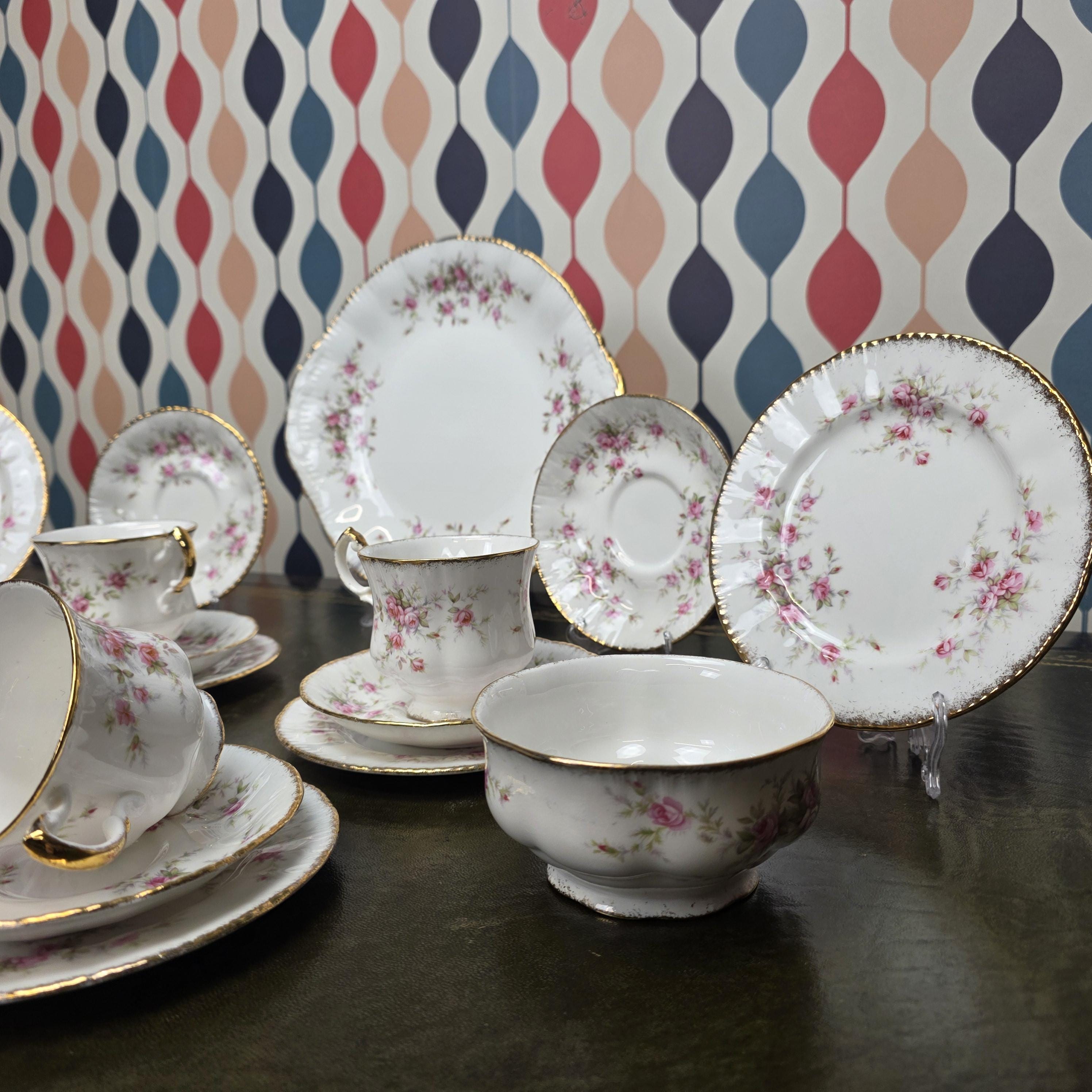 Paragon Victoriana Rose Tea Service Bone China England Replacement Ware Select Individual Item