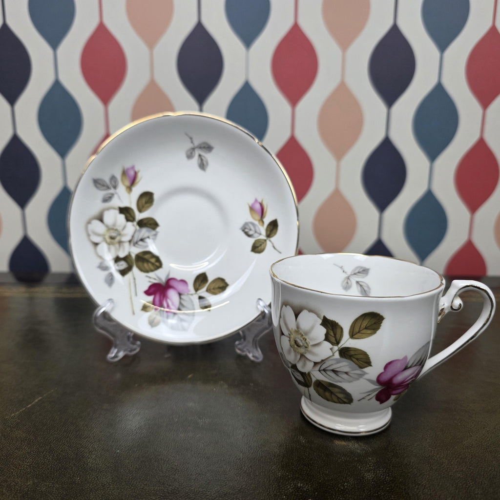 Royal Grafton Daybreak Tea Trio Fine Bone China Floral Cup Saucer Tea Plate Staffordshire