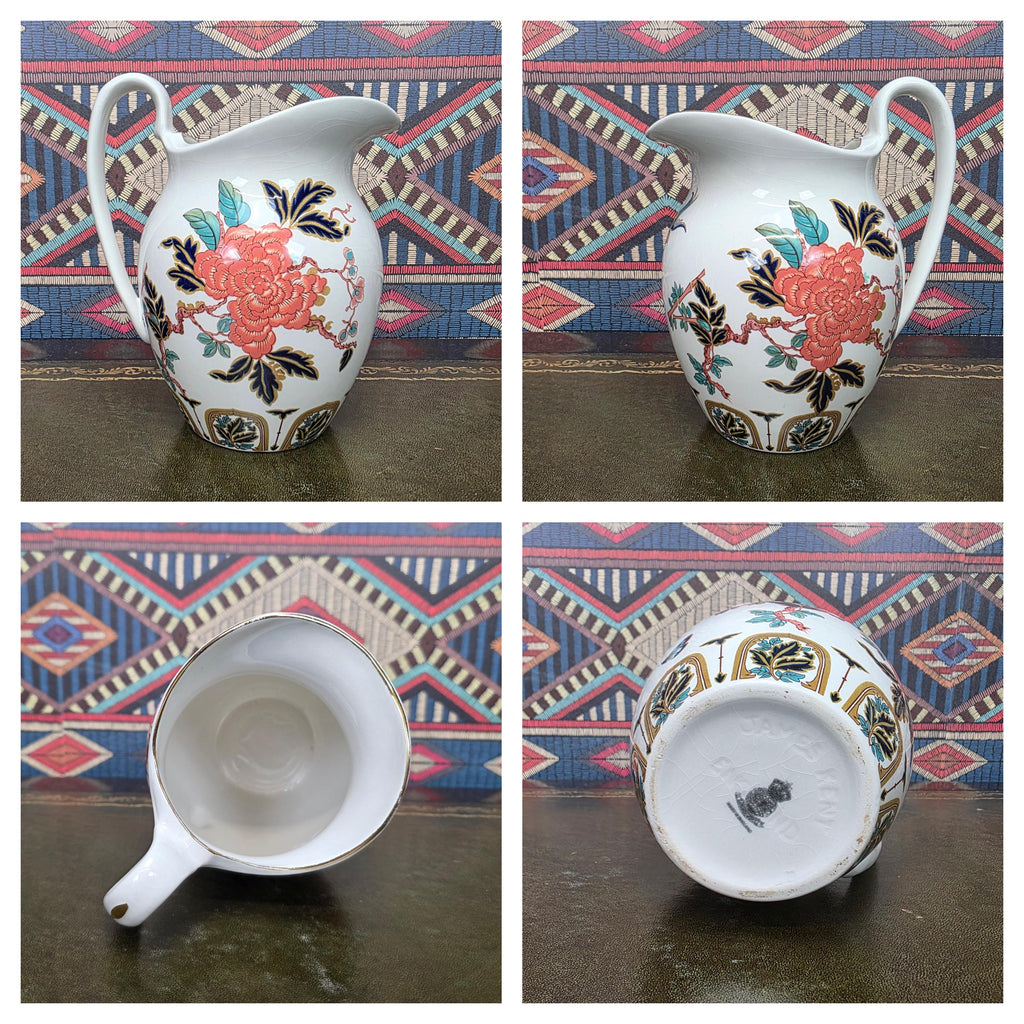 James Kent Eastern Glory Teapot Chinoiserie Coffee Pot Old Foley England Floral Bird Collectible