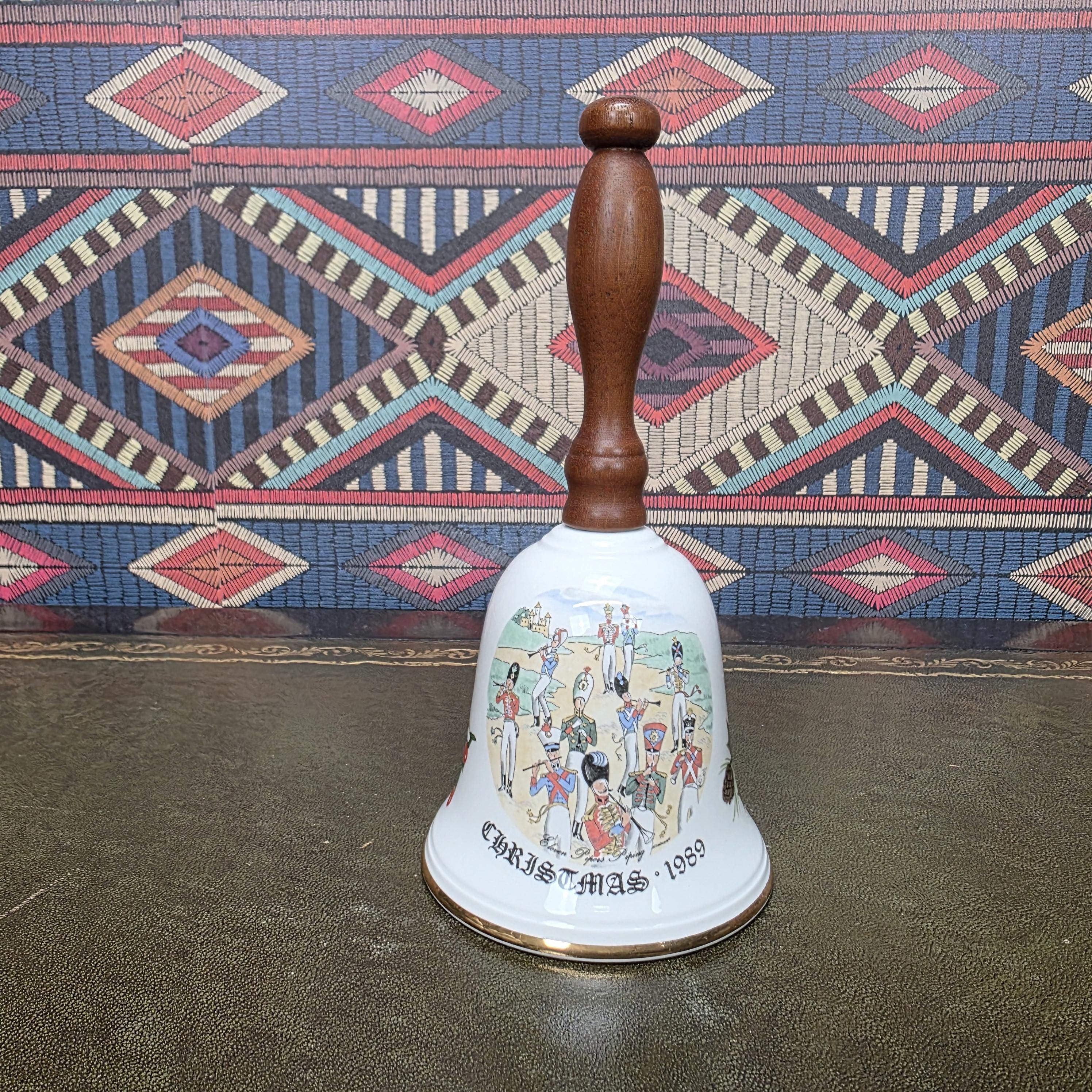 Royal Grafton Christmas Bell 1979 First Edition Twelve Days of Christmas Bone China Collectible