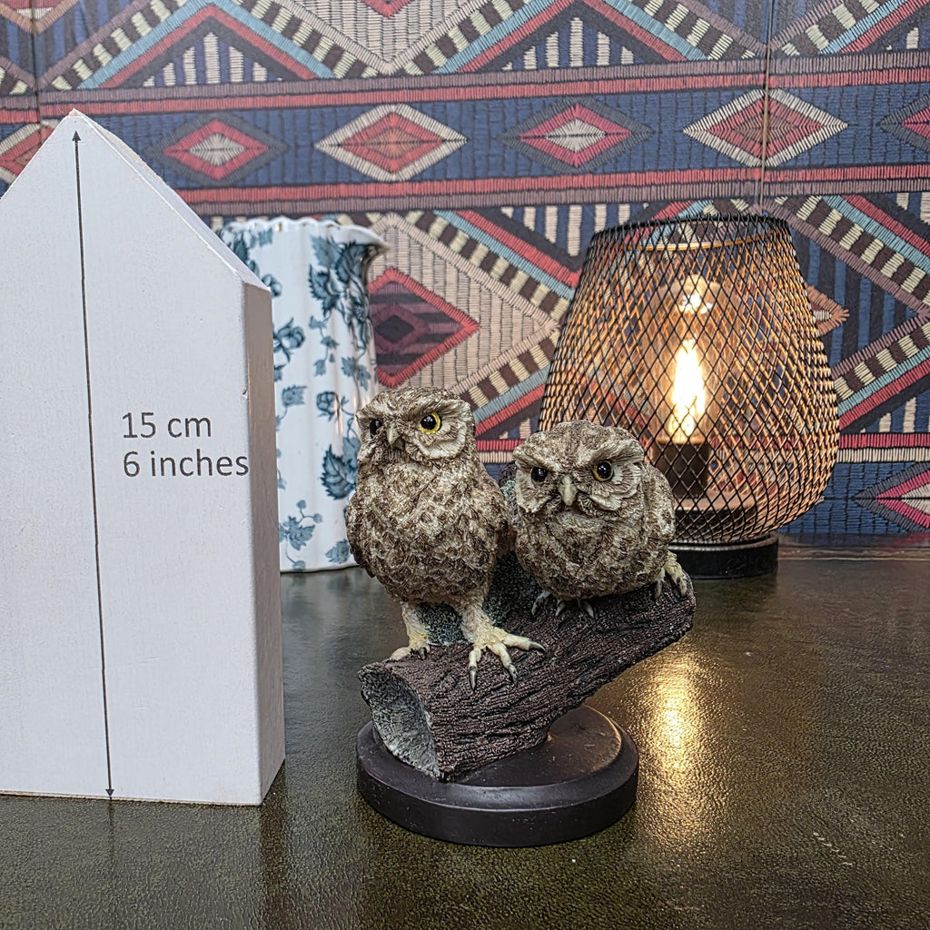 Little Owl Figurine Andy Pearce Hand Painted Wildlife Sculpture Eaglemoss 2002 Country Bird Collection