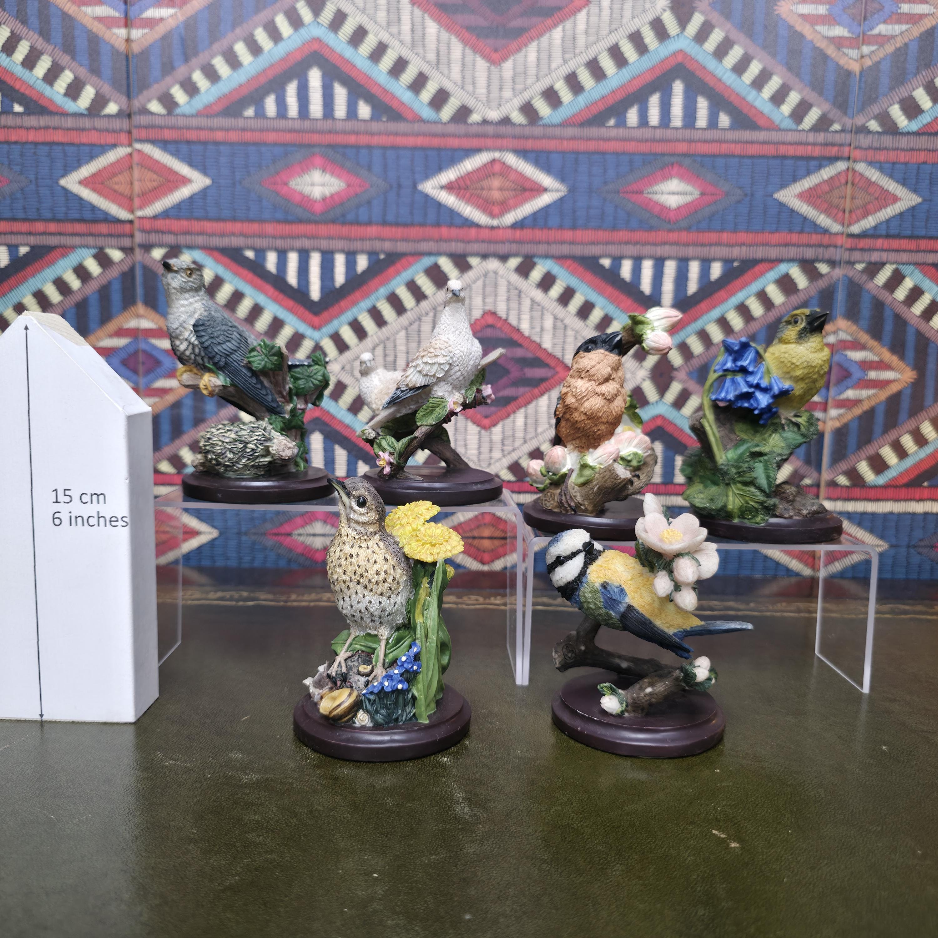 Country Bird Collection Figurines Hand Painted Wildlife Sculptures by Andy Pearce Eaglemoss Bird Species
