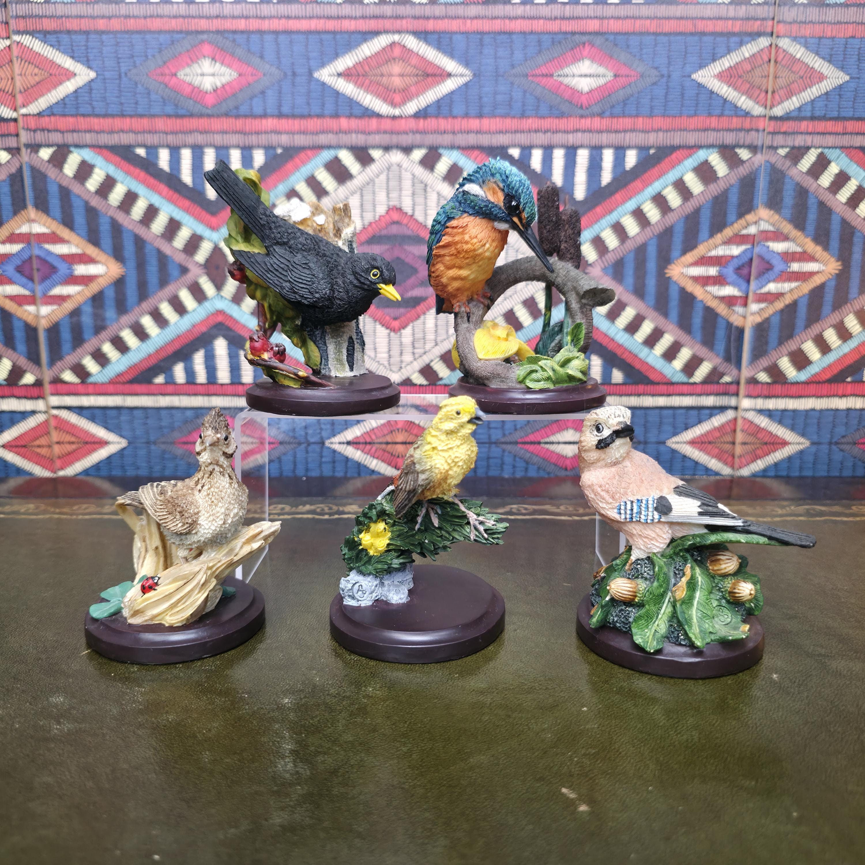 Country Bird Collection Figurines Andy Pearce Eaglemoss 2002 2003 Hand Painted Bird Sculptures Choose