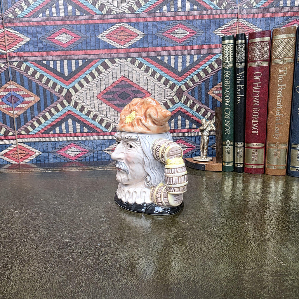 Leonardo Collection Rum Bottle King Teapot Character Ceramic Novelty Tea Pot Tavern Decor