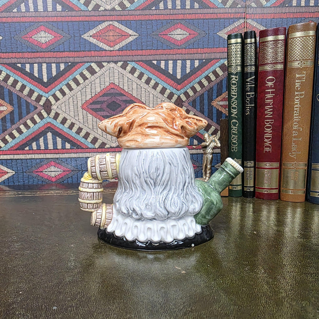 Leonardo Collection Rum Bottle King Teapot Character Ceramic Novelty Tea Pot Tavern Decor